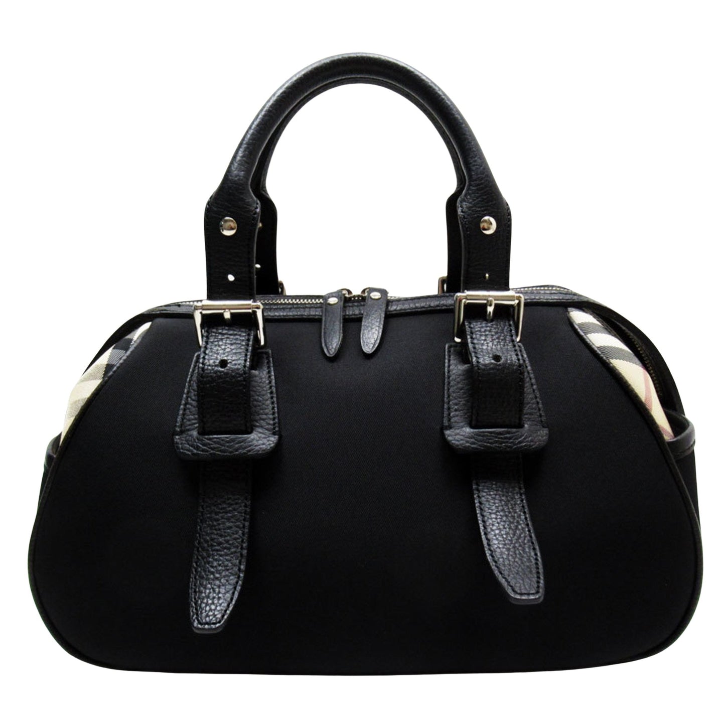 Burberry Luxury Nova Check Handbag Travel Bag Check Handbag 258
