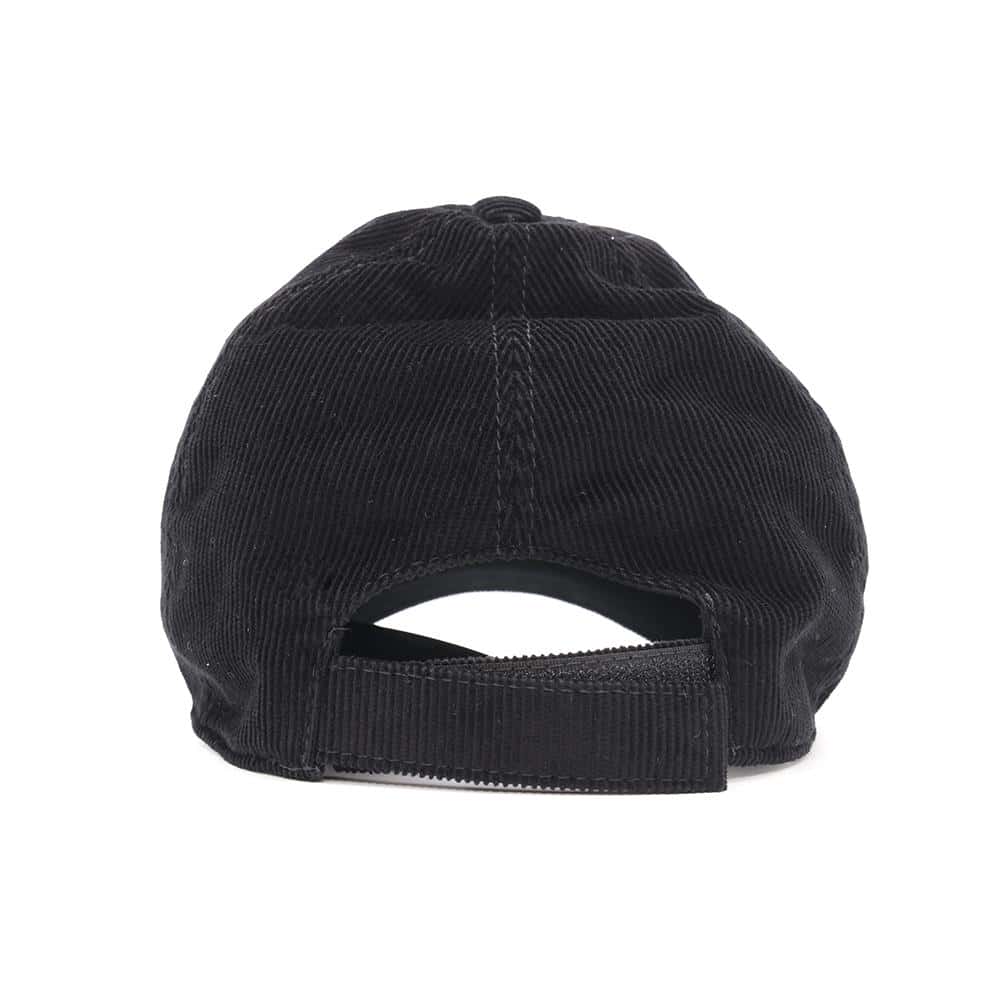Corduroy Cap Size M Hc Cotton % Black Travel Bag