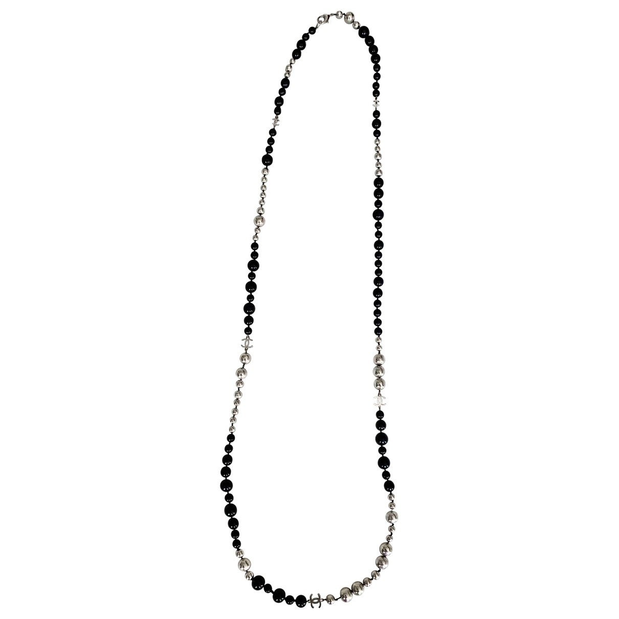 Chanel black pearls necklaces Jewelry