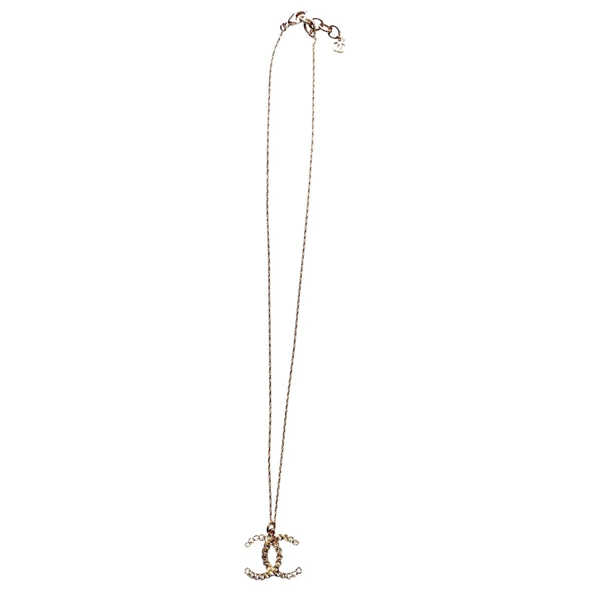 Chanel cc gold metal pendants Jewelry