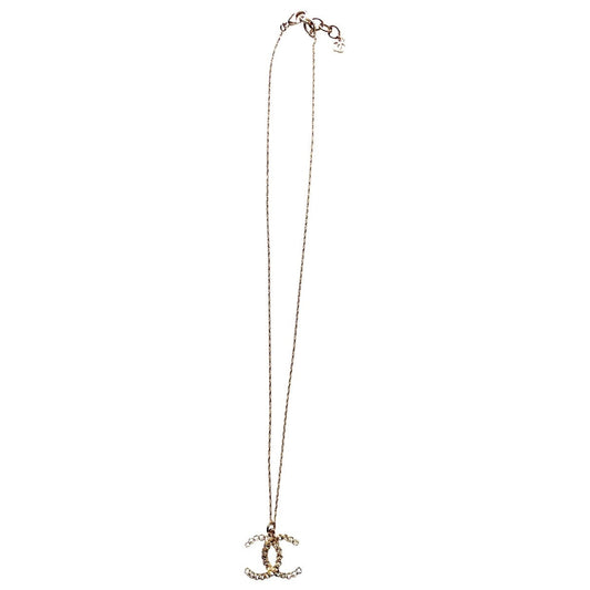 Chanel cc gold metal pendants Jewelry