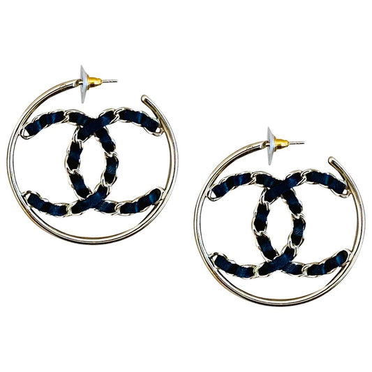 Chanel multicolour metal earrings Jewelry