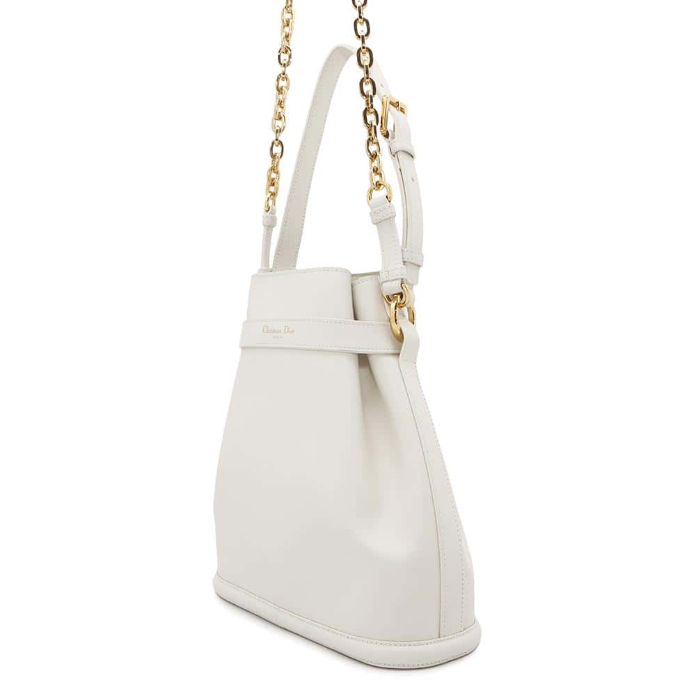 Dior C'Est C'Est Way Shoulder Bag Lattã© Calf Leather Medium
