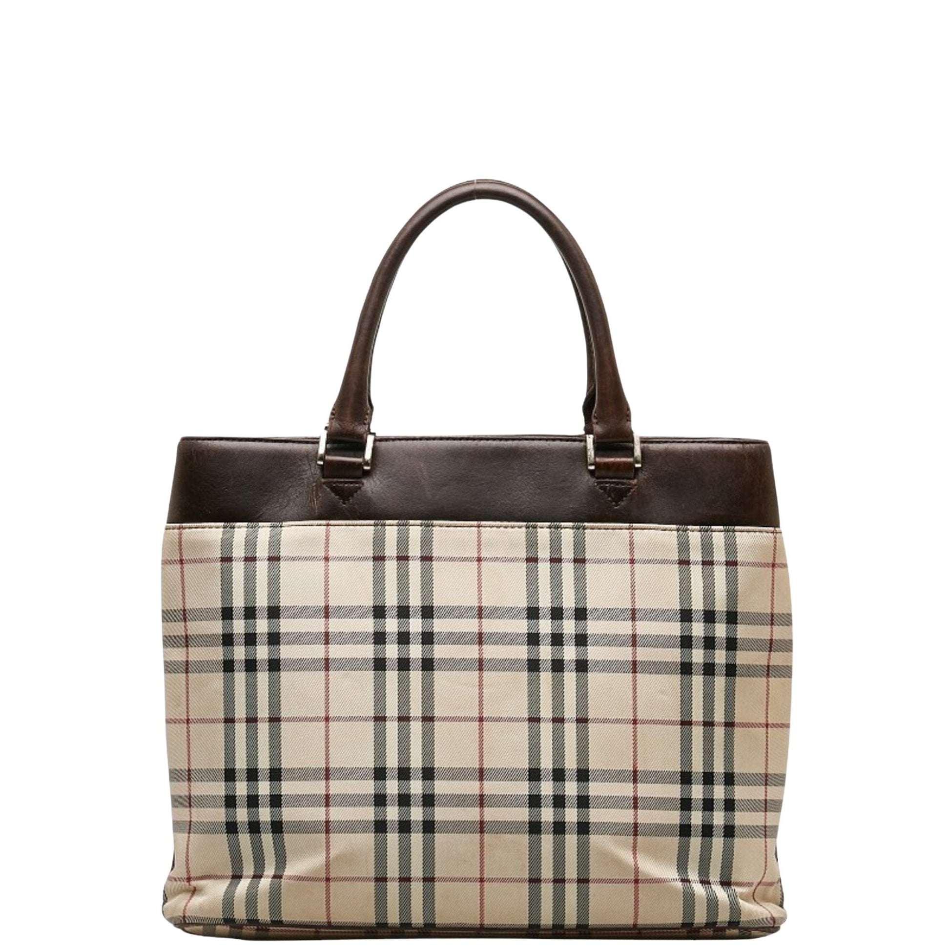 Burberry Luxury Nova Check Tote Tote Bag Check Tote 116