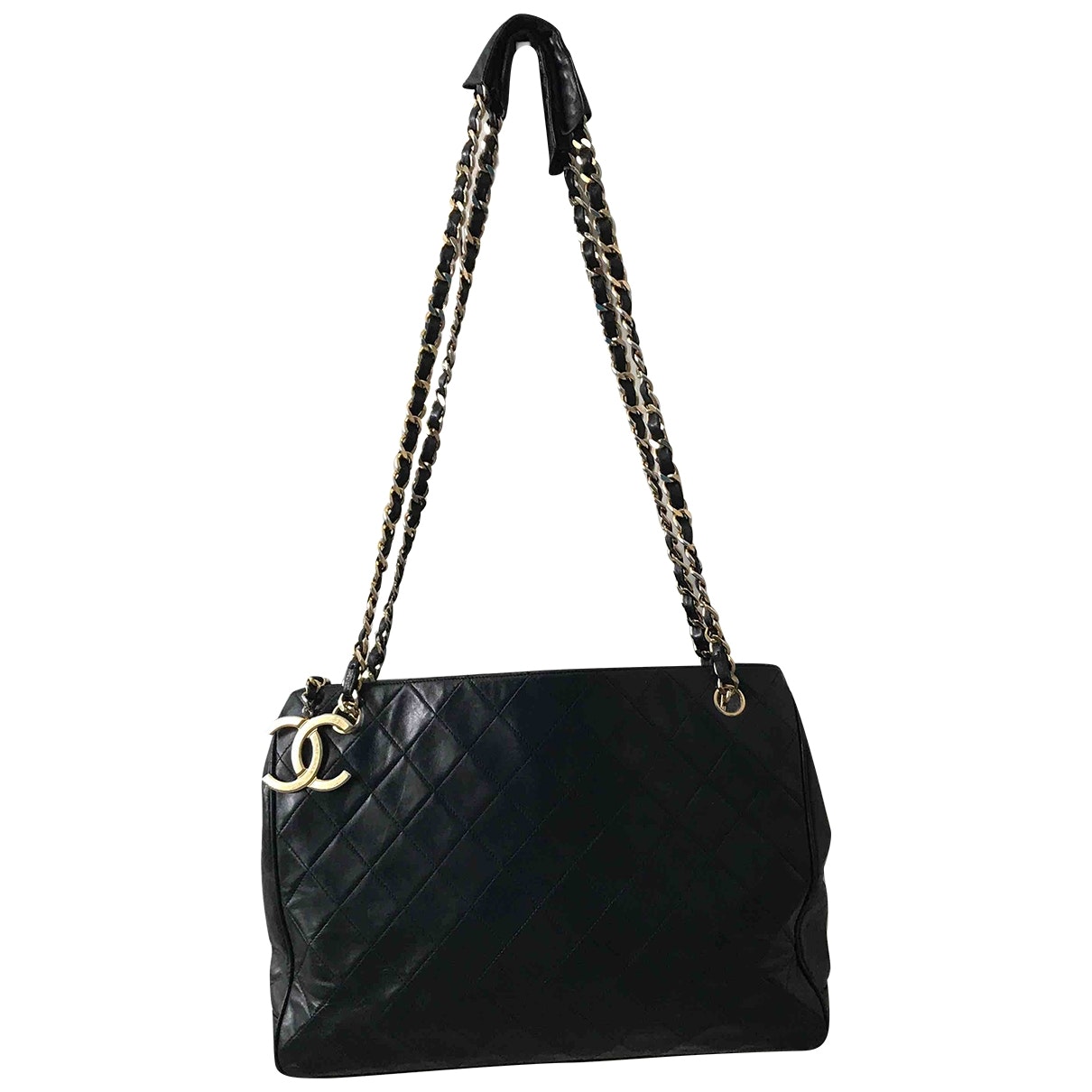 black leather handbag Luxe