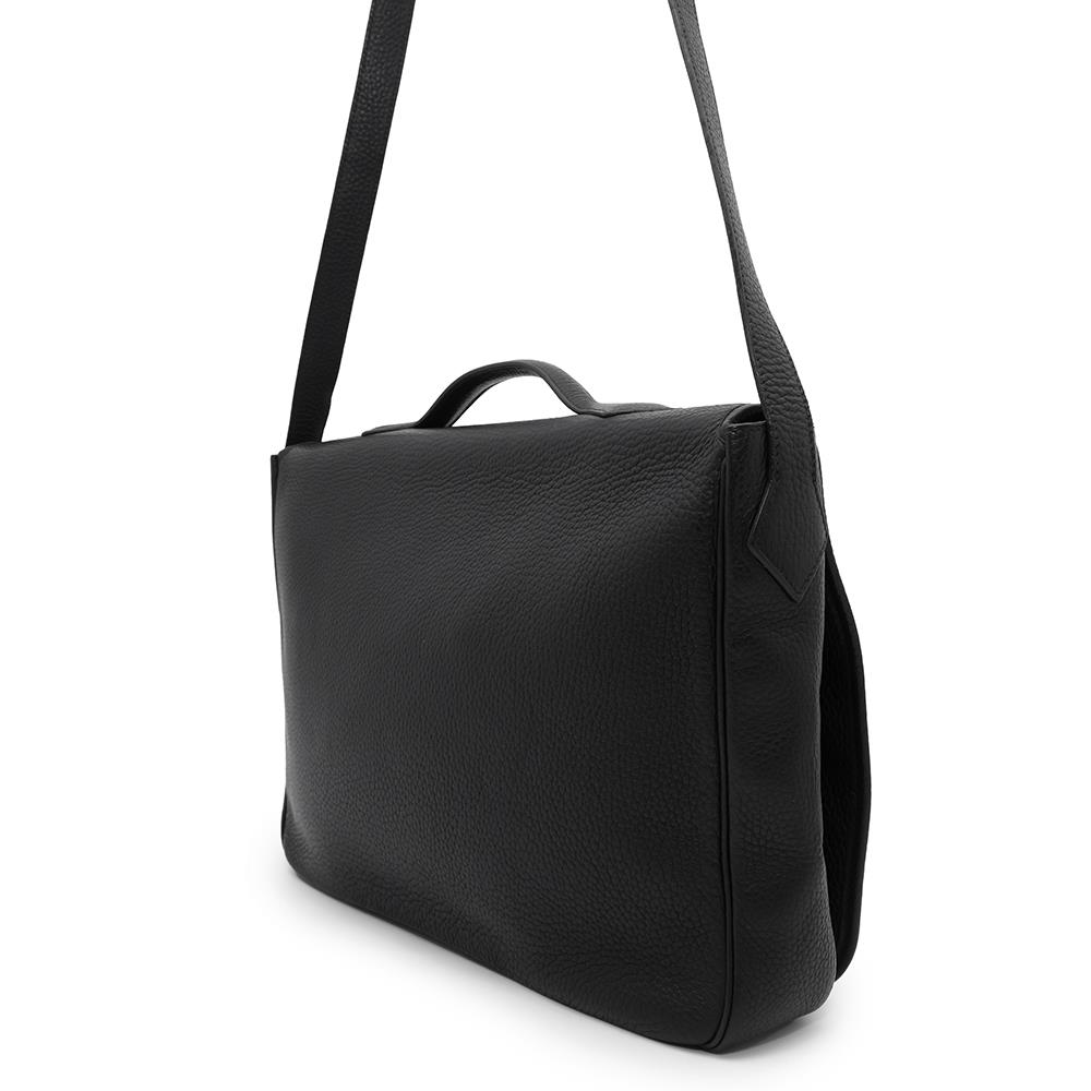 Victoria Messenger Bag Taurillon Clemence Black Travel Bag
