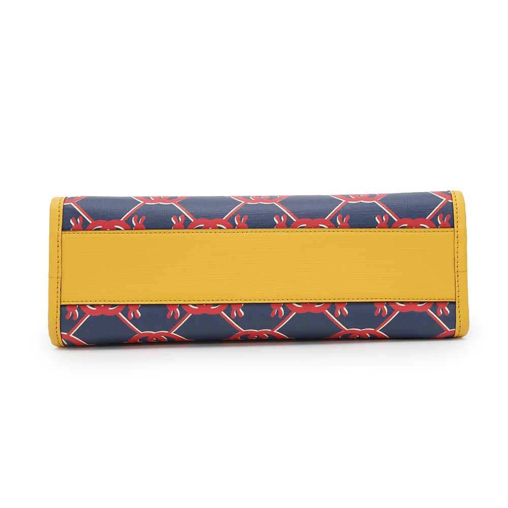 Gucci Snail Children Children's Yellow Red605614 Leather Canvas Navy Apparel