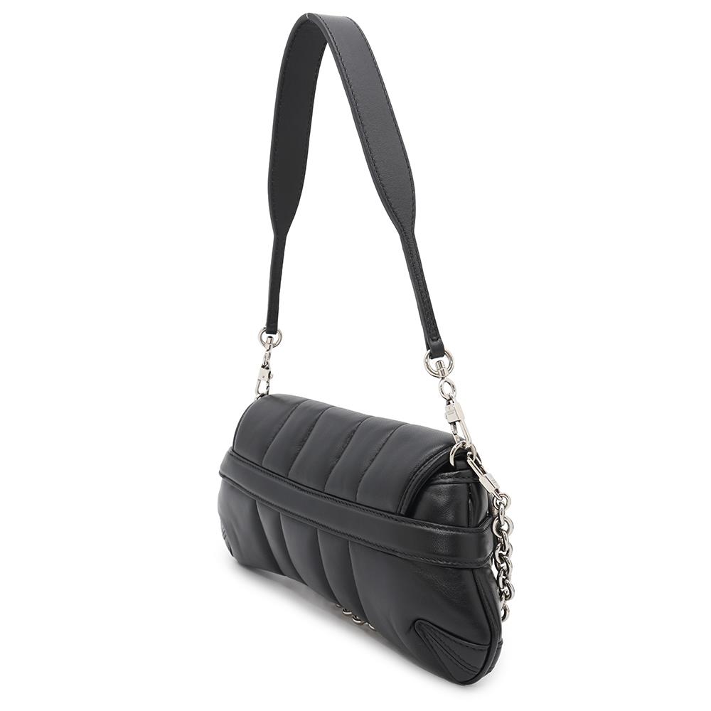 Gucci Horsebit Black764339 Leather Shoulder Bag