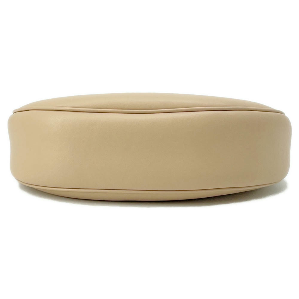 Ava One Shoulder Bag Dgq Size Leather Beige