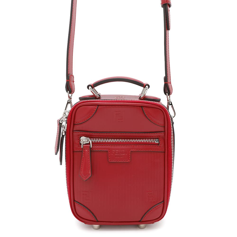 Fendi Shoulder Bag ?Travel Bag Red7VA542 Leather Mini