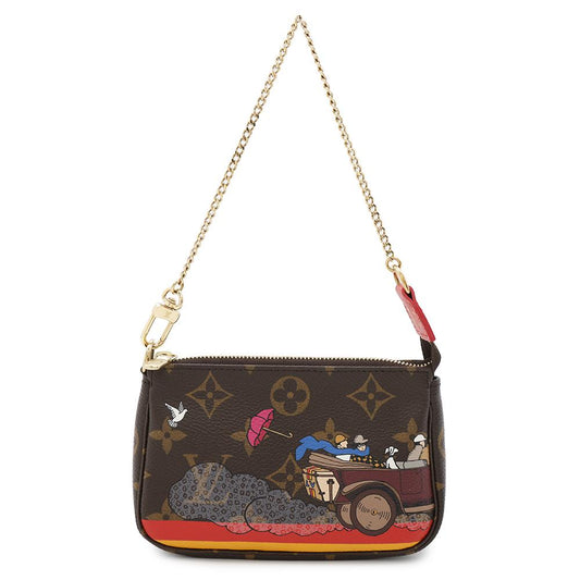 Louis Vuitton Pochette Accessoires BrownM41655 Monogram Clutch Bag