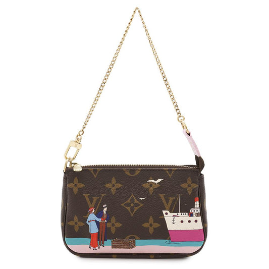 Louis Vuitton Pochette Accessories Atlantic Cruises MulticolorM62141 Monogram Brown Clutch Bag