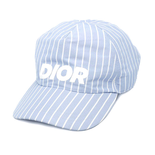 Dior Baseball Cap Size Xl C Ab Polyester Blue Travel Bag