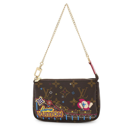 Louis Vuitton Pochette Accessoires Vivienne PinkM69752 Monogram Clutch Bag
