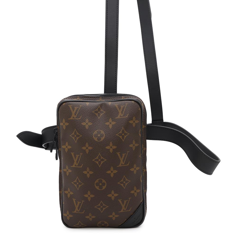 Louis Vuitton Utility side NoirM44477 Solar Powered Ray Monogram Handbag