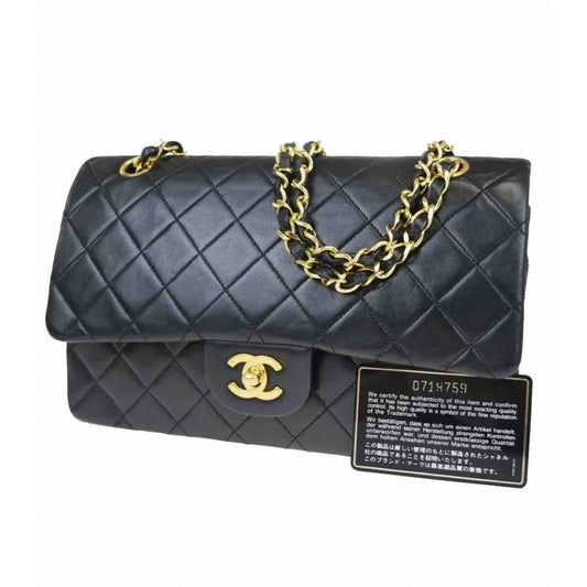 timeless/classique black leather handbag Luxe