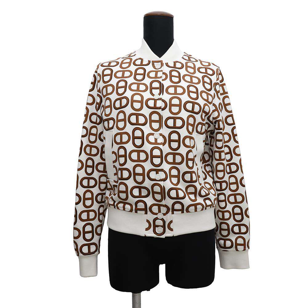 Chaine D'Ancre Blouson Size Marron Halzan Cotton White Travel Bag