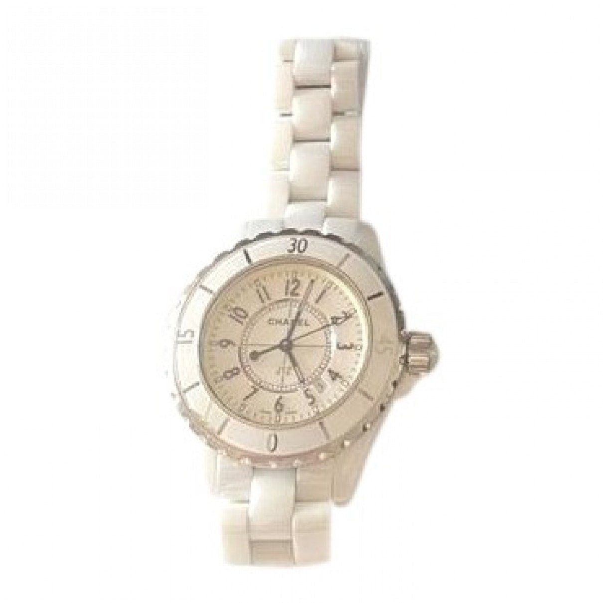j12 quartz white ceramic watch Signature