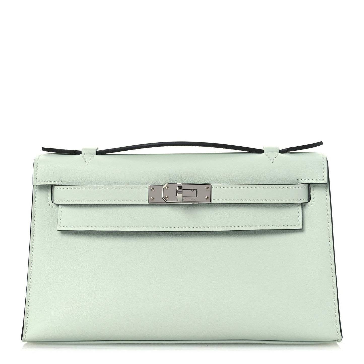 Hermes Swift Kelly Pochette Clutch Vert Peppermint Clutch Bag