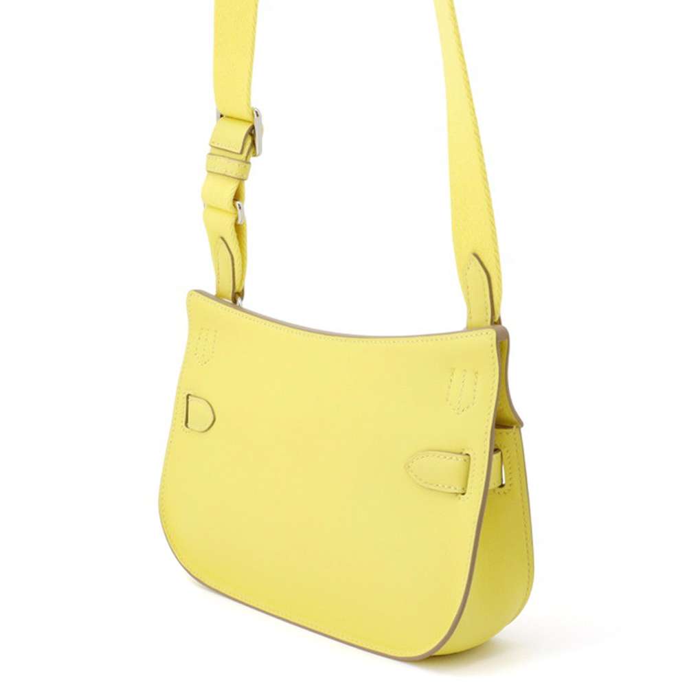 Jypsiere Lime Swift Size Handbag Leather Mini Travel Bag