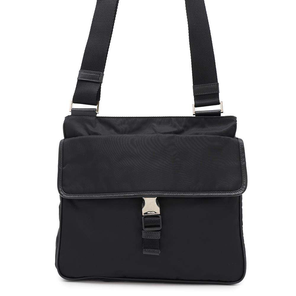 Messenger Bag Blackva Nylon Travel Bag