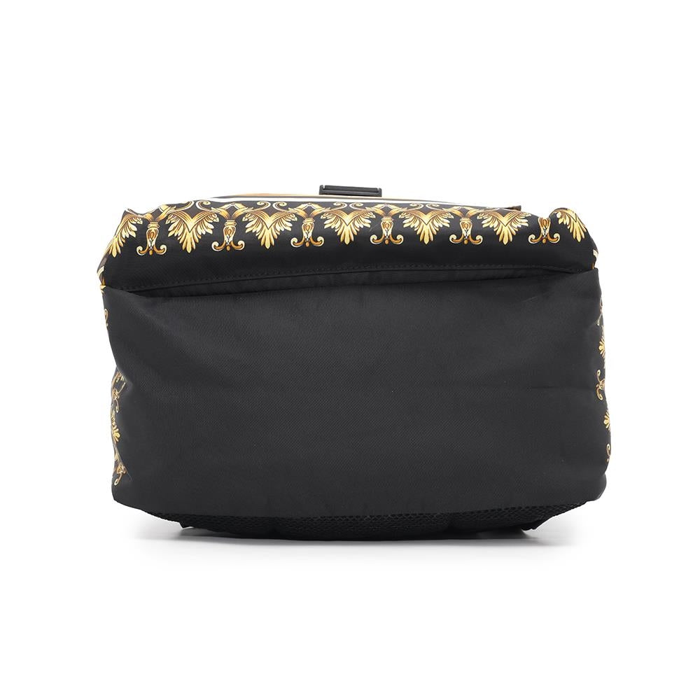 Fendi Fendace Backpack Yellow7Vz066 Nylon Black