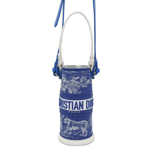 Dior Toile De Jouy Bottle Holder Blues Ogtj Leather Travel Bag