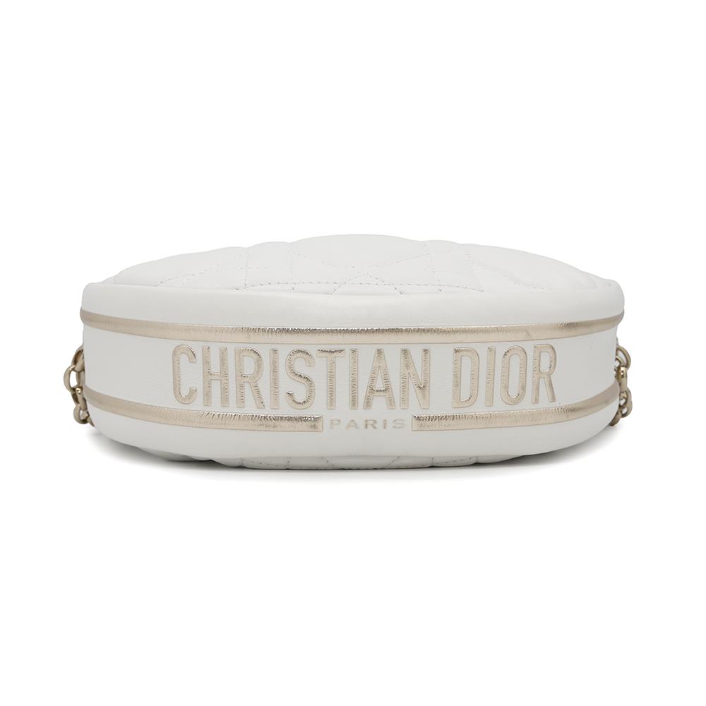 Dior Vibe Hobo Waybag Whitem Onoa Size Leather Travel Bag