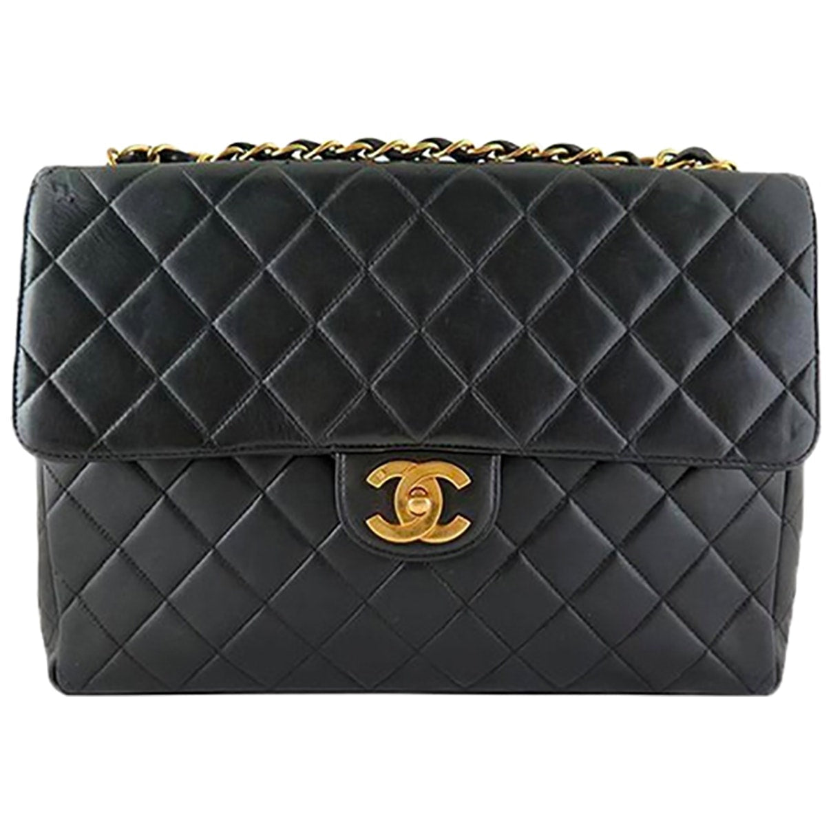timeless/classique black leather handbag Urban