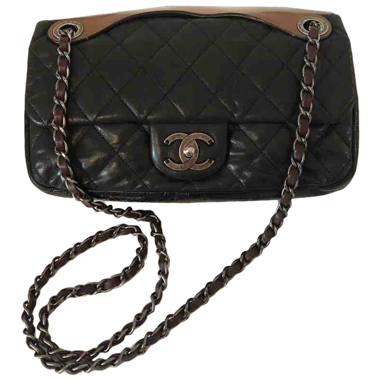 timeless/classique black leather handbag Graceful