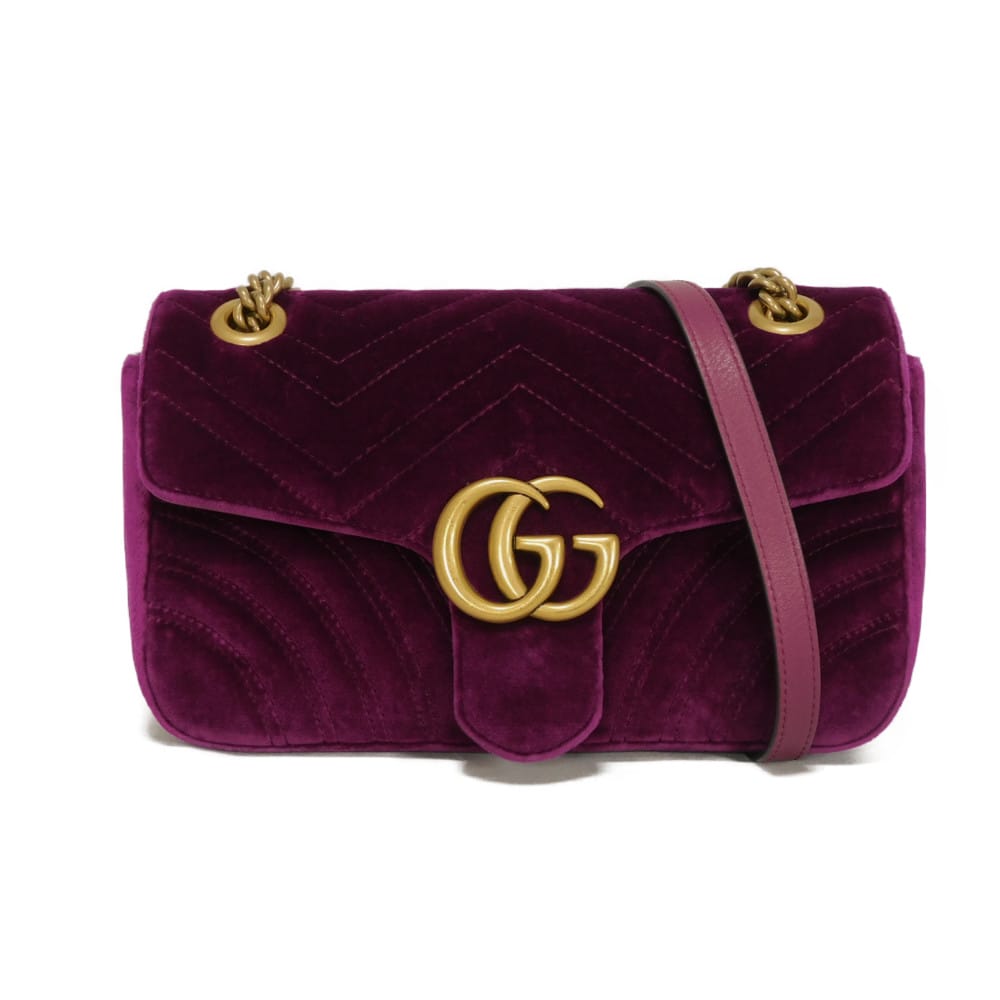 Gucci Marmont Velvet Shoulder Bag