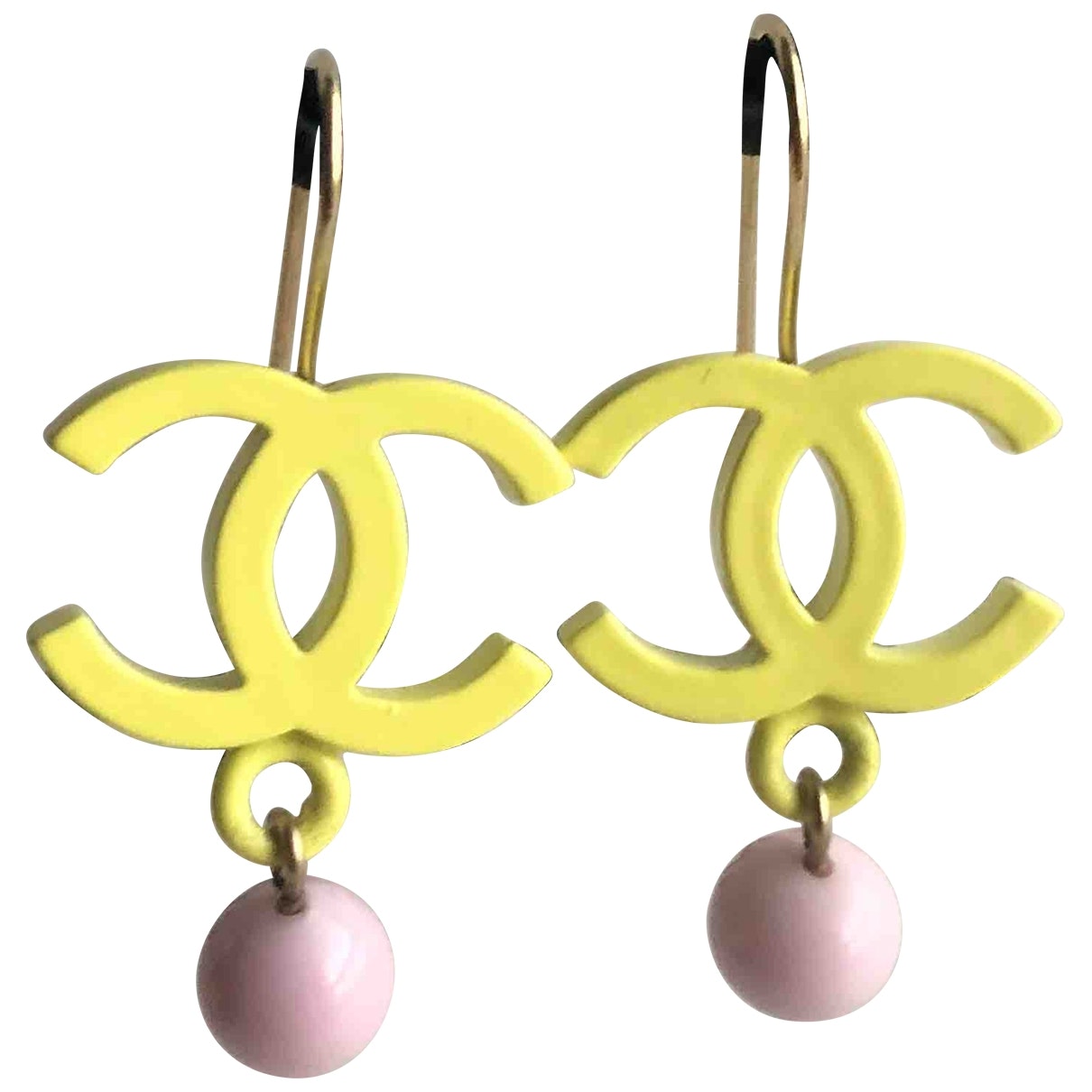 cc multicolour metal earrings Jewelry Signature