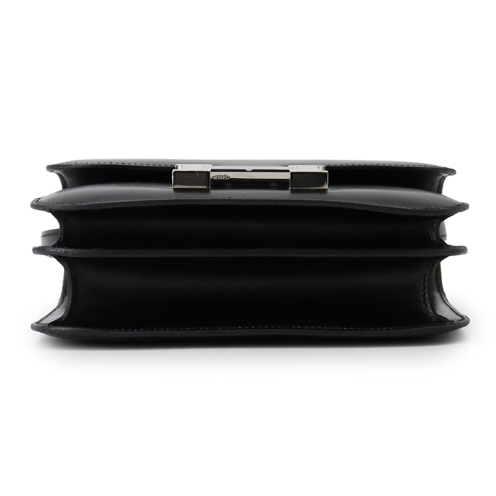 Constance Miroir Mi Box Calf Size Mini Leather Black Travel Bag