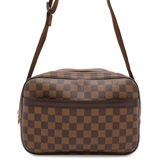 Louis Vuitton Reporter BeigeN45253 Ebene PM Canvas Damier Handbag