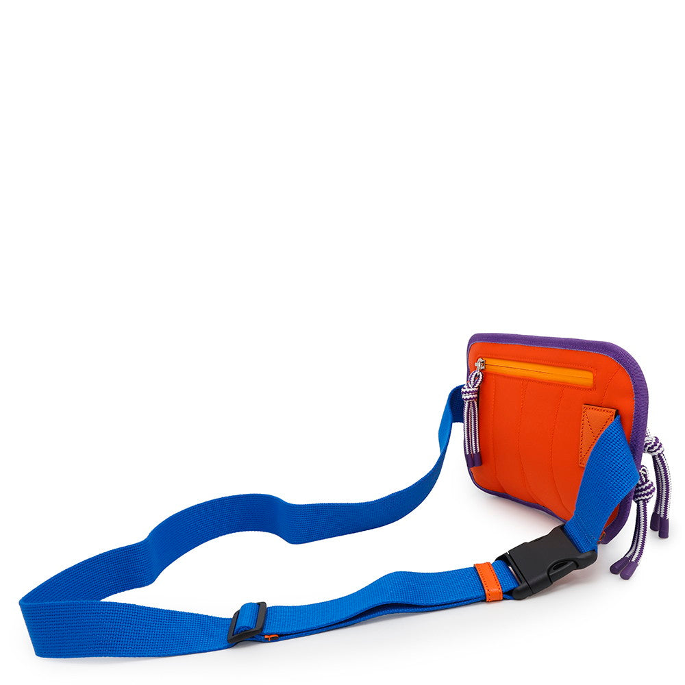 Gucci GGNylon Purple Orange752102 Rubber Belt