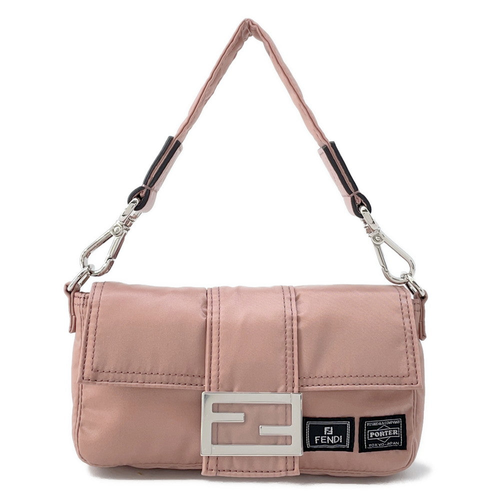 Fendi Crossbody Bag ?Mamma Shoulder Bag Porter collaboration Pink7AS138 Nylon Bucket