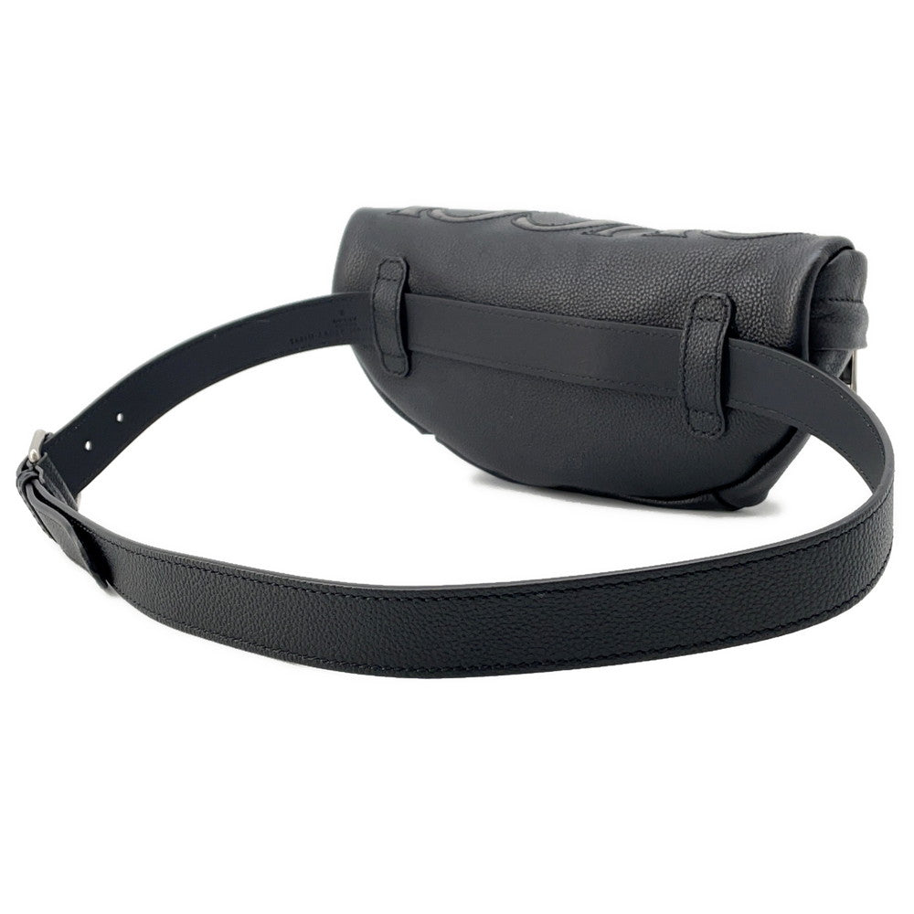 Gucci Inlay Black768111 Leather Logo Belt