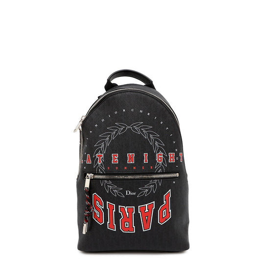 Dior Backpack ? Leather Black Logo