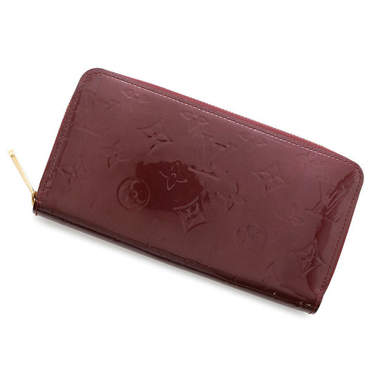 Louis Vuitton Zippy VioletteM93575 Monogram Vernis Leather Wallet Case