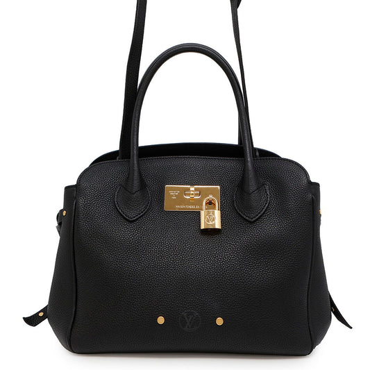 Louis Vuitton Milla NoirM54346 Leather Calf Handbag