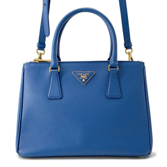 Prada ?Galleria Blue1BA863 Leather Handbag