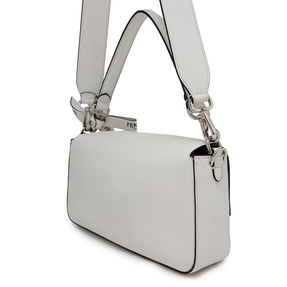 Fendi Marc Jacobs Collaboration Mamma White8Br600 Leather Bucket Bucket Bag