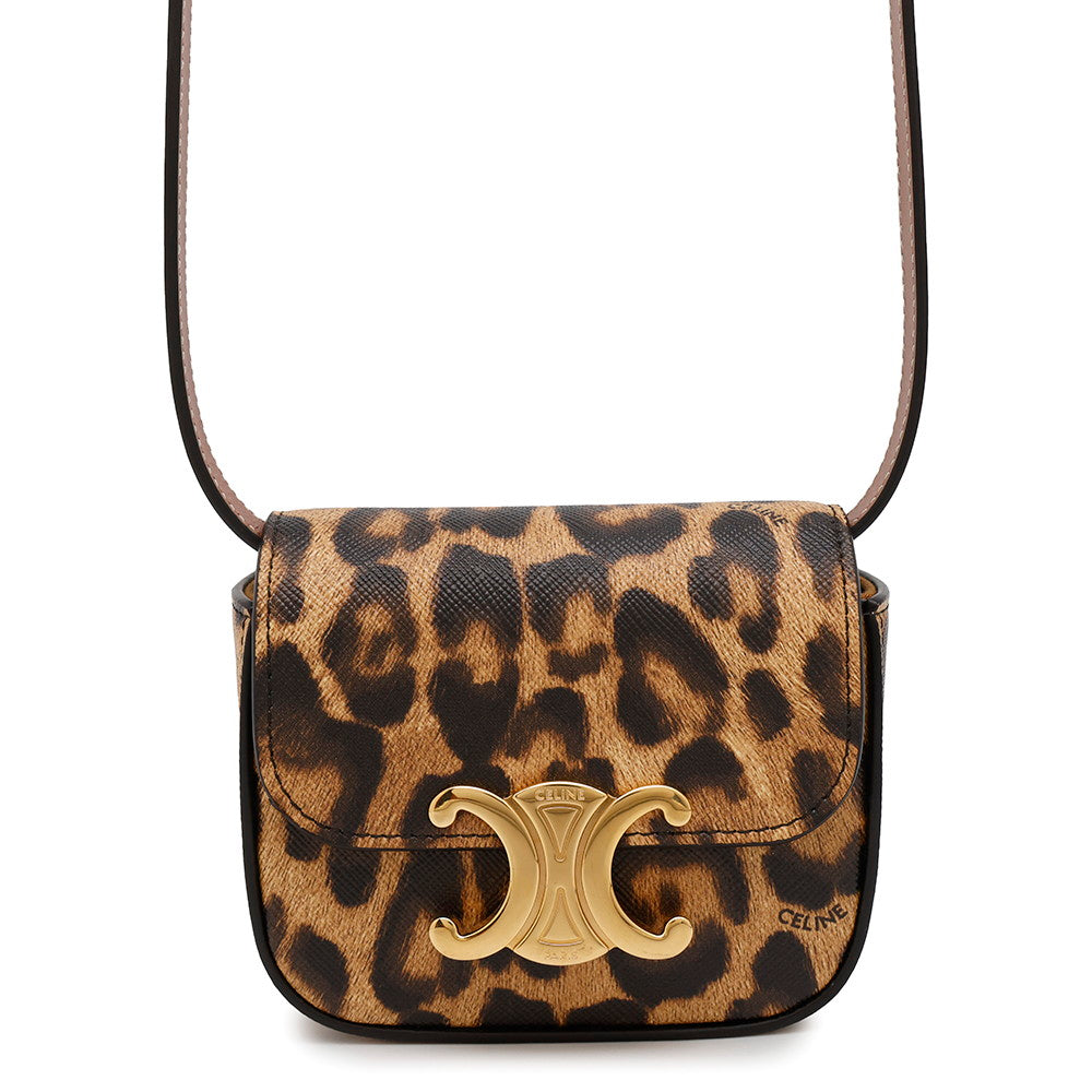 Claude Shoulder Bag I Fix Pvc Size Leather Brown
