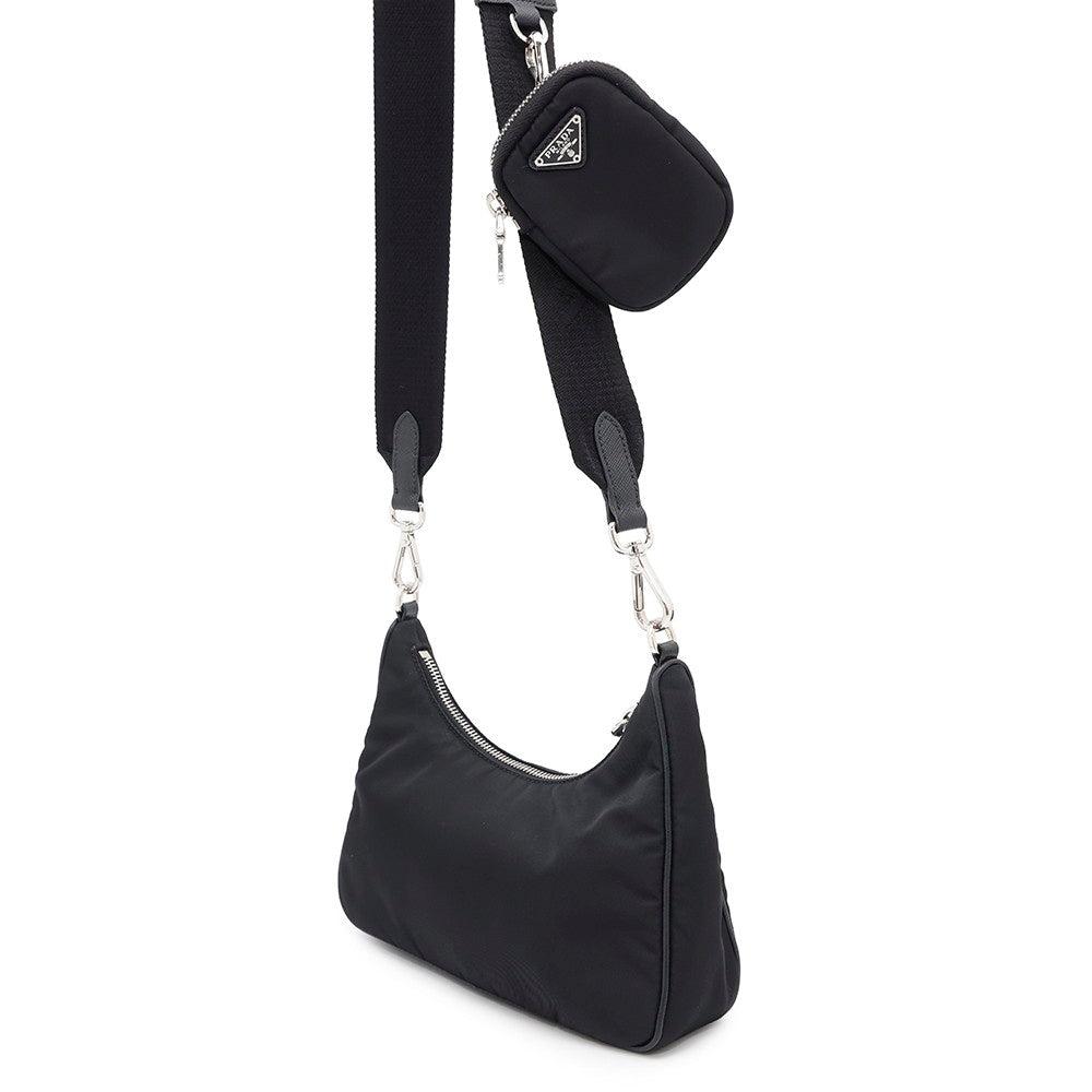 Shoulder Bag Re Edition Bh Nylon Black