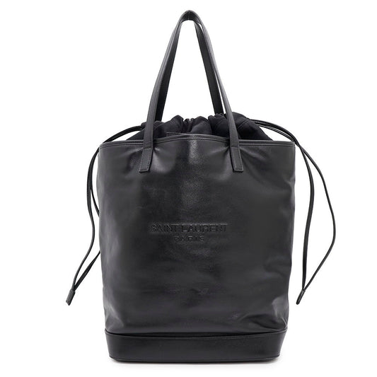YSL Saint Laurent Tote Bag ?Teddy Black572673 Leather
