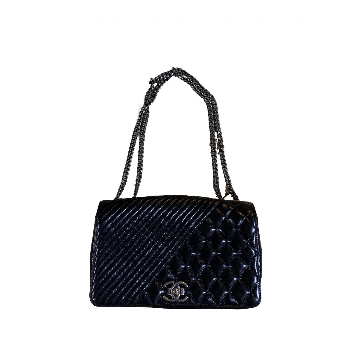 black leather handbag Formal