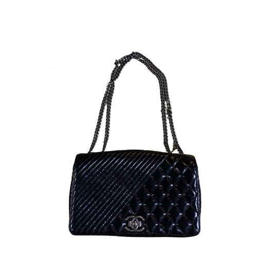 black leather handbag Formal