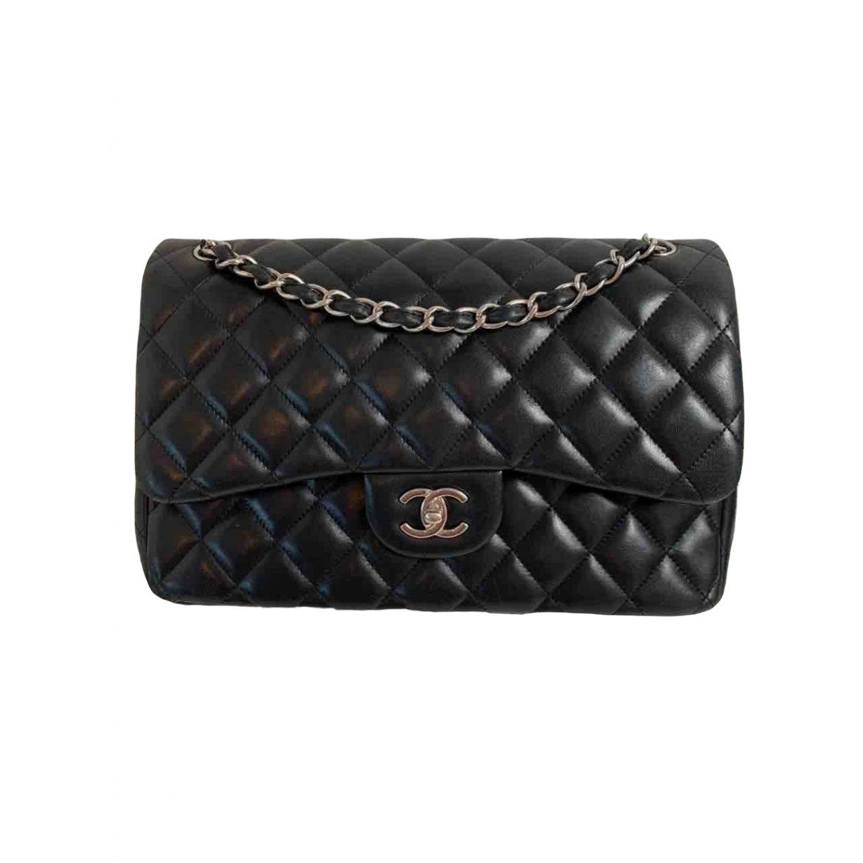 timeless/classique black leather handbag 104