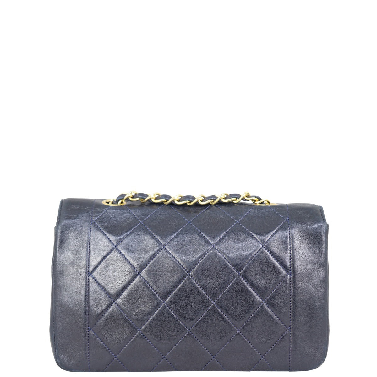 Chanel Diana Bag Dark Navy Flap Handbag