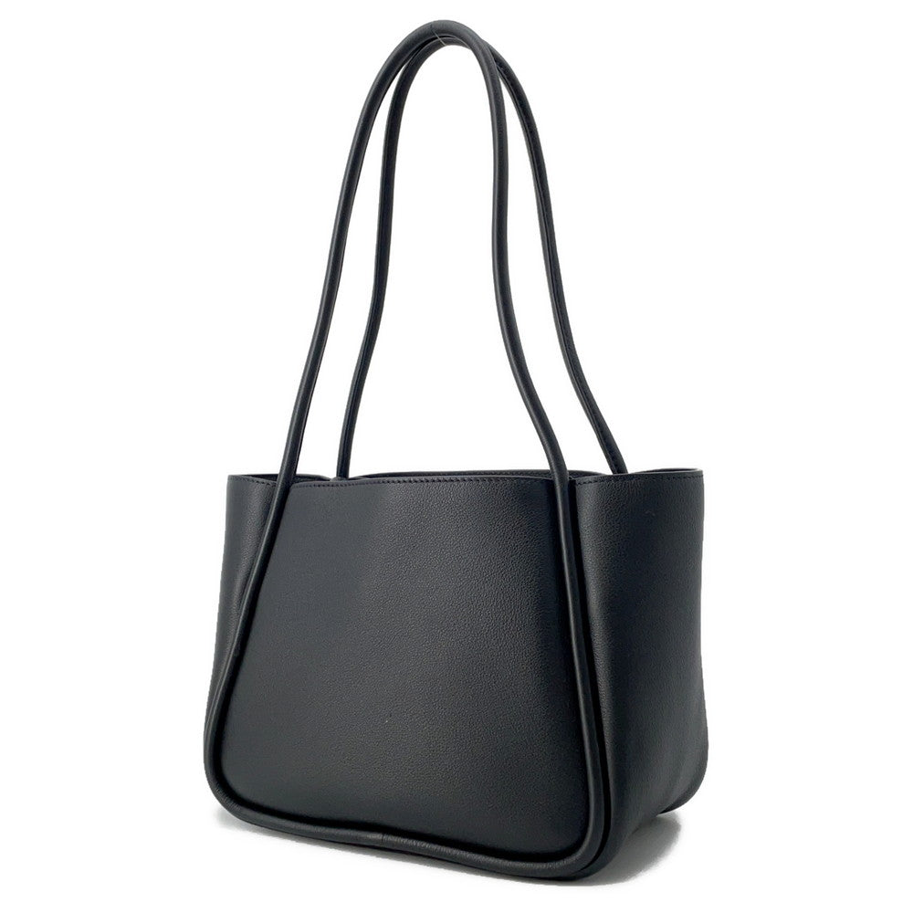 Shopping Tote Bag Bg Soft Grain Leather Black